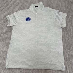 Tiger Woods Nike Dri-Fit ADV Golf Polo Shirt Los Angeles Clippers Men's Medium